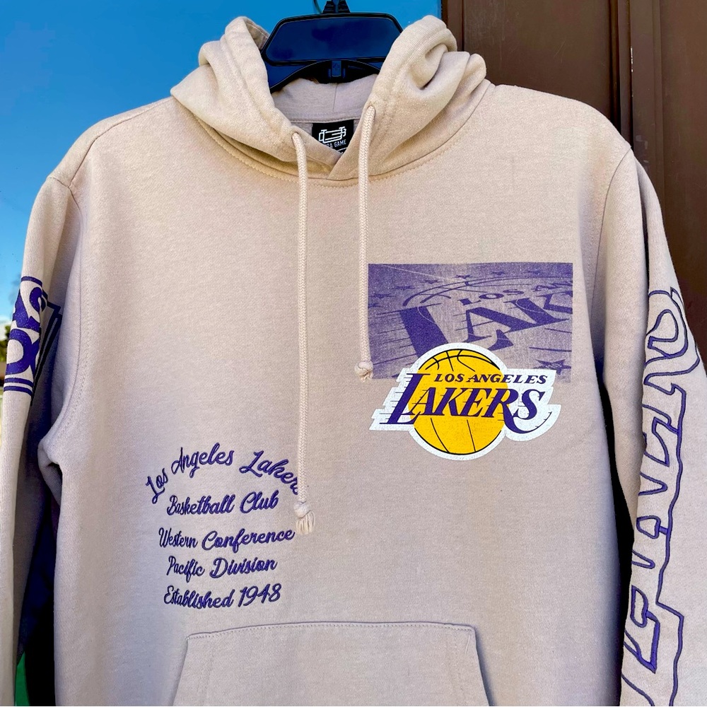 KILLER! Los Angeles Lakers Tattoo Hoodie M